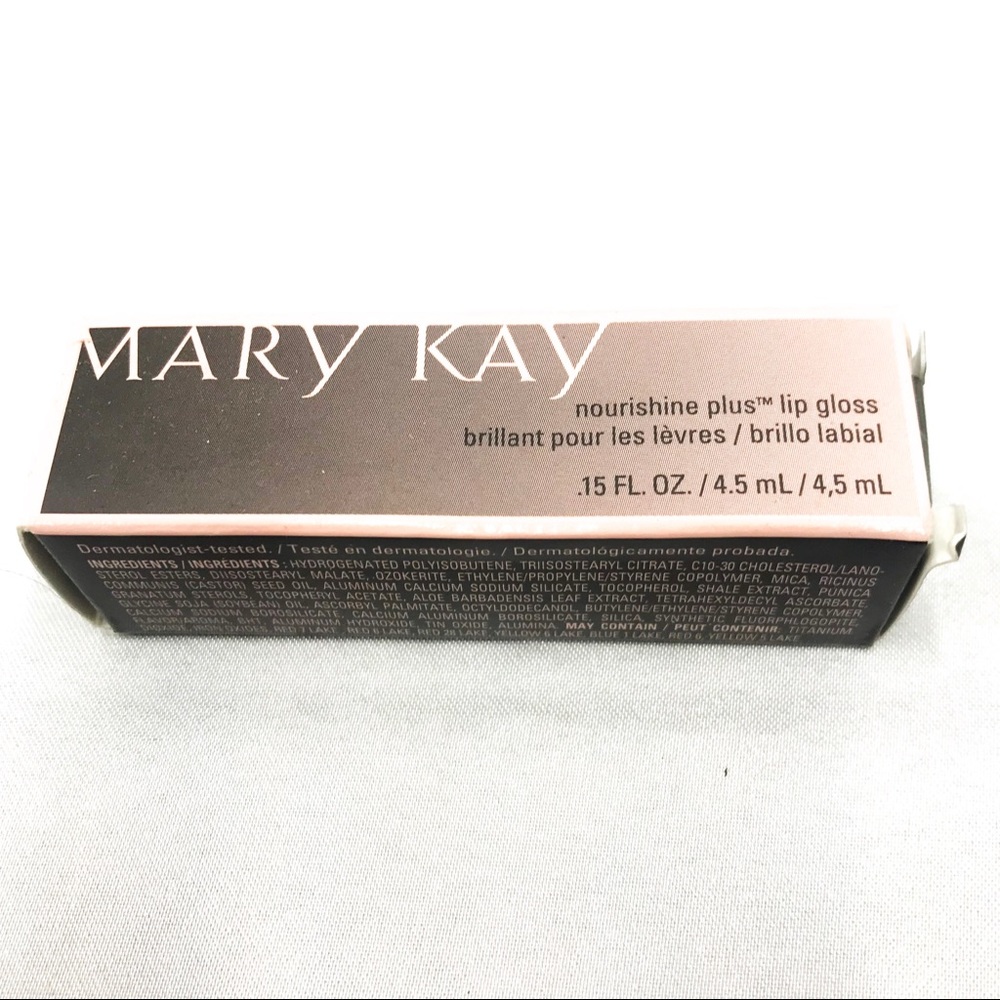 Mary Kay nourishine plus lip gloss fancy nancy